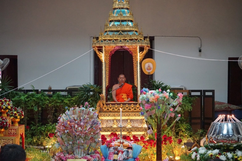 2562-07-15 สำนักงานการตรวจเงินแผ่นดิน ร่วมบำเพ็ญกุศลเทศน์มหาชาติเวสสันดรชาดก เนื่องในสัปดาห์เผยแพร่พระพุทธศาสนา  วันอาสาฬหบูชาแล