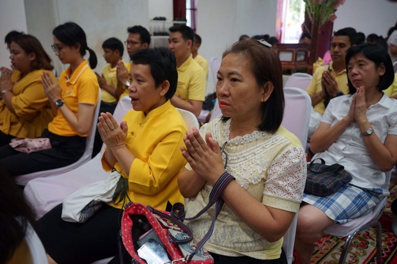 2562-07-15 สำนักงานการตรวจเงินแผ่นดิน ร่วมบำเพ็ญกุศลเทศน์มหาชาติเวสสันดรชาดก เนื่องในสัปดาห์เผยแพร่พระพุทธศาสนา  วันอาสาฬหบูชาแล