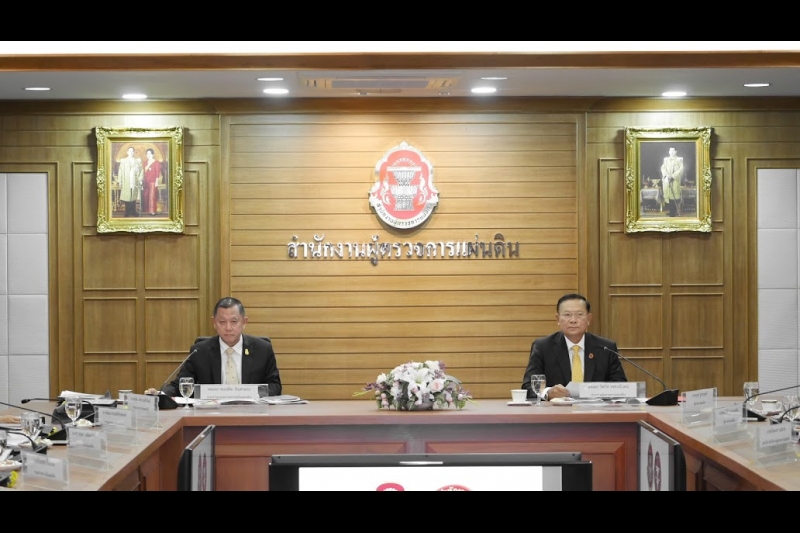 การประชุมหารือเพื่อกำหนดแนวทางในการดำเนินงานร่วมกันระหว่าง ผู้ตรวจการแผ่นดิน และ คตง.