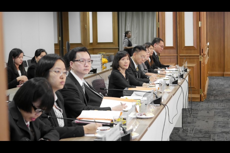 การประชุมหารือเพื่อกำหนดแนวทางในการดำเนินงานร่วมกันระหว่าง ผู้ตรวจการแผ่นดิน และ คตง.