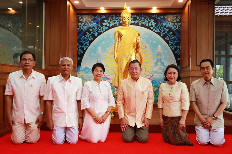 พิธีเจริญพระพุทธมนต์สมโภชพระพุทธธรรมาภิบาล