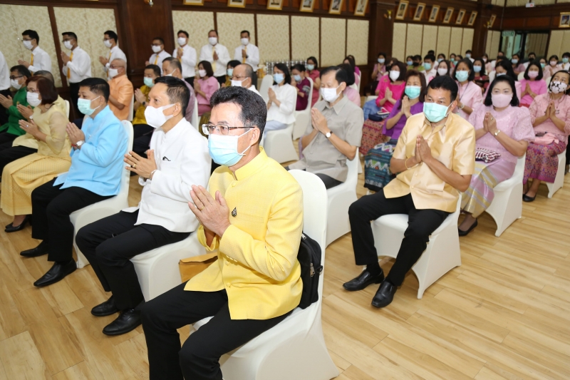 พิธีเจริญพระพุทธมนต์เพื่อความเป็นสวัสดิมงคล เนื่องในเทศกาลขึ้นปีใหม่ไทย (วันสงกรานต์) พุทธศักราช 2564