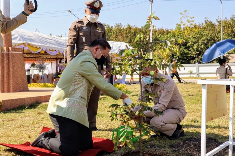 พิธีเปิดอาคารที่ทำการสำนักตรวจเงินแผ่นดินจังหวัดบึงกาฬ