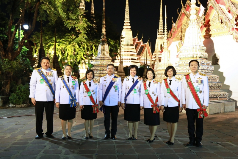 เฝ้าทูลละอองธุลีพระบาทในการพระราชพิธีบรมราชาภิเษก  พุทธศักราช 2562