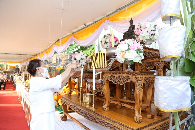 พิธีอธิษฐานจิตมวลสาร แผ่นจาร และแผ่นดวงชะตา 