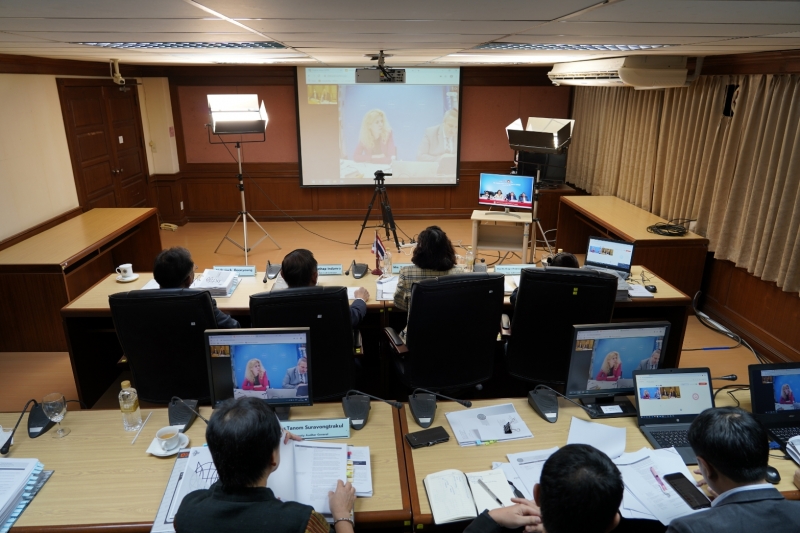 การประชุมคณะมนตรีองค์การสถาบันการตรวจสอบสูงสุดระหว่างประเทศ (INTOSAI Governing Board Meeting) ครั้งที่ 74 (แบบออนไลน์)