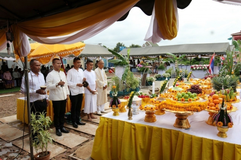 พิธีวางศิลาฤกษ์อาคารที่ทำการและอาคารชุดพักอาศัยสำนักตรวจเงินแผ่นดินจังหวัดชัยภูมิ