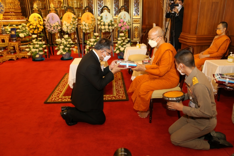 สำนักงานการตรวจเงินแผ่นดินเจ้าภาพพิธีบำเพ็ญกุศลสวดพระอภิธรรมศพเจ้าประคุณสมเด็จพระวันรัต (จุนท์ พฺรหฺมคุตฺโต)