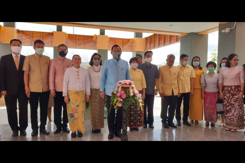 พิธีเปิดอาคารที่ทำการสำนักตรวจเงินแผ่นดินจังหวัดตรัง