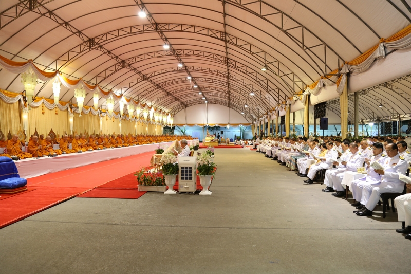  พิธีมหามงคลบำเพ็ญพระราชกุศล และเจริญพระพุทธมนต์ถวายพระพรชัยมงคล