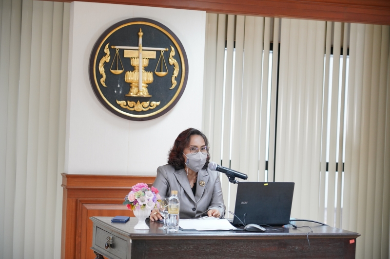 นางยุพิน ชลานนท์นิวัฒน์ กรรมการตรวจเงินแผ่นดิน ให้เกียรติเป็นวิทยากรบรรยายในโครงการพัฒนาข้าราชการใหม่ ปีงบประมาณ พ.ศ. 2564