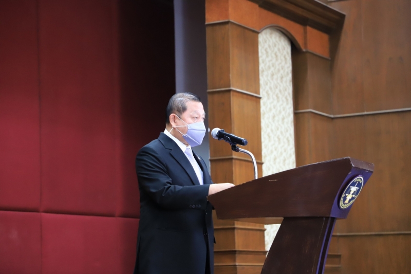 พิธีเปิดโครงการพัฒนาศักยภาพการปฏิบัติงานข้าราชการระดับชำนาญการ ปีงบประมาณ 2564