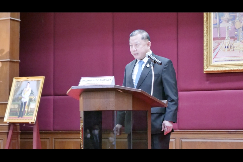 พิธีมอบประกาศนียบัตร โครงการพัฒนานักบริหารการตรวจเงินแผ่นดินระดับสูง (นตส.) รุ่นที่ 11 ณ สำนักงานการตรวจเงินแผ่นดิน