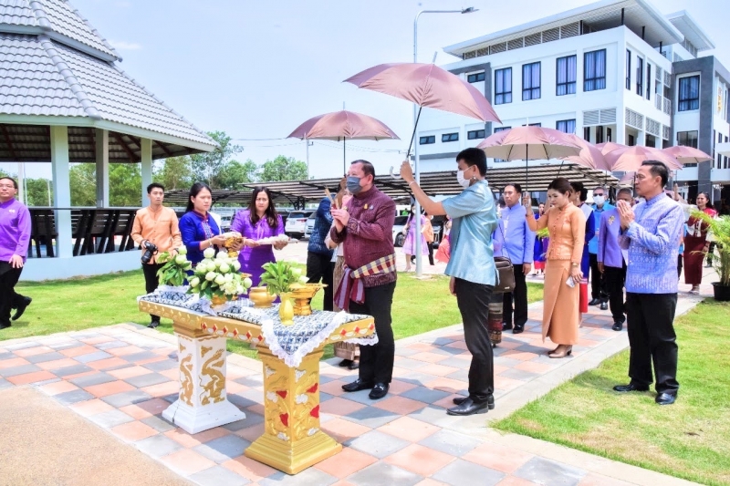 พิธีเปิดอาคารที่ทำการสำนักตรวจเงินแผ่นดินจังหวัดนครพนม