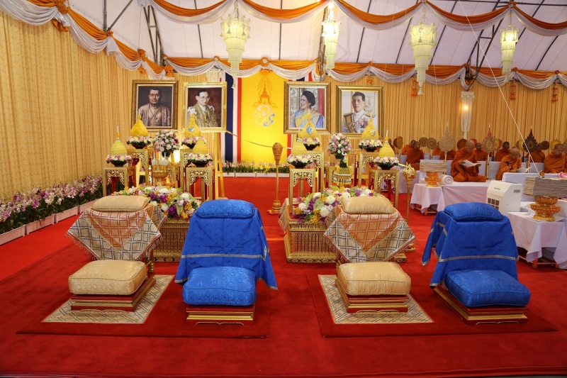 2562-03-25 พิธีมหามงคลบำเพ็ญพระราชกุศล และเจริญพระพุทธมนต์ถวายพระพรชัยมงคล