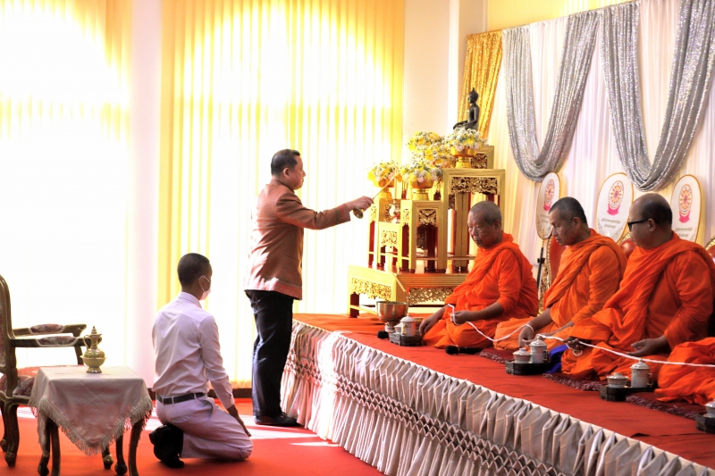 พิธีเปิดอาคารที่ทำการสำนักตรวจเงินแผ่นดินจังหวัดระนอง ณ จังหวัดระนอง