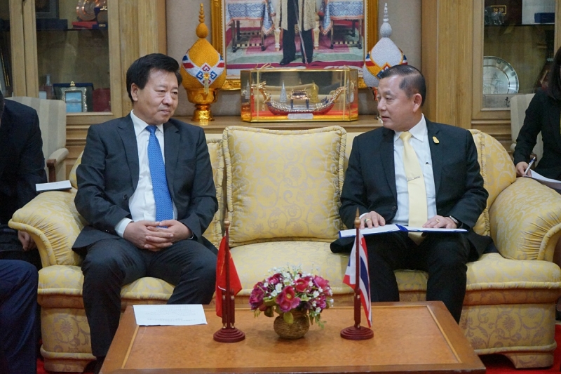 คณะผู้แทนสำนักงานการตรวจเงินแผ่นดิน สาธารณรัฐประชาชนจีน เยี่ยมคารวะ ปตง. ผตง. และคณะผู้บริหาร สตง.ประเทศไทย