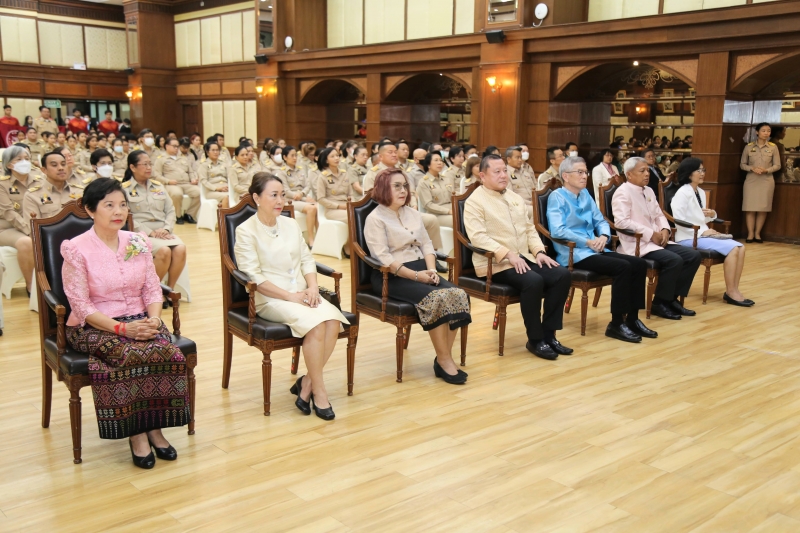 พิธีแสดงกตเวทิตาจิตในโอกาสครบวาระดำรงตำแหน่งกรรมการตรวจเงินแผ่นดิน  