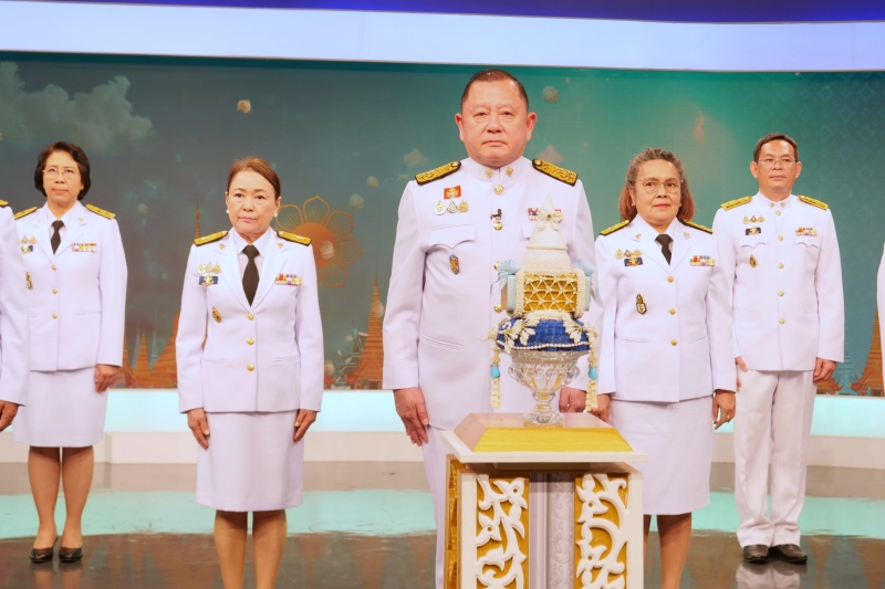 บันทึกเทปถวายพระพร