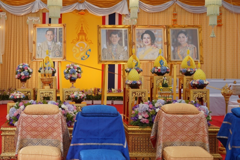 พิธีมหามงคลบำเพ็ญพระราชกุศลและเจริญพระพุทธมนต์ถวายพระพรชัยมงคล
