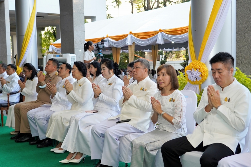 2567-02-09 พิธีเจริญพระพุทธมนต์สมโภชพระพุทธโสธร และบรรจุพระบรมสารีริกธาตุ