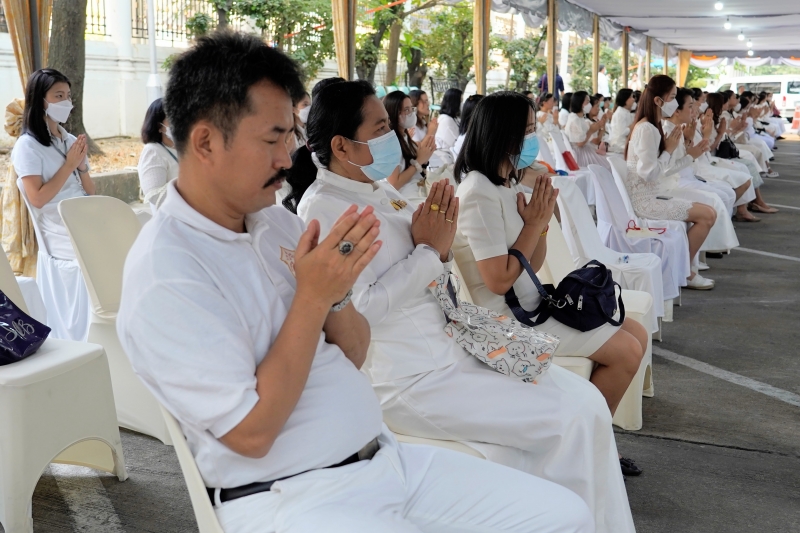 2567-02-09 พิธีเจริญพระพุทธมนต์สมโภชพระพุทธโสธร และบรรจุพระบรมสารีริกธาตุ