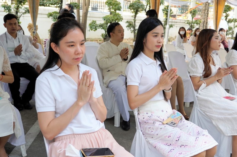 2567-02-09 พิธีเจริญพระพุทธมนต์สมโภชพระพุทธโสธร และบรรจุพระบรมสารีริกธาตุ