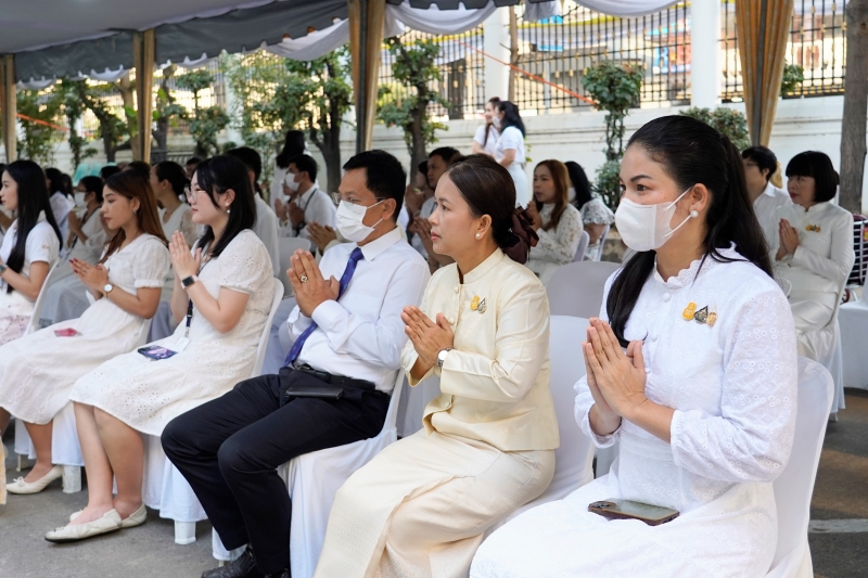 2567-02-09 พิธีเจริญพระพุทธมนต์สมโภชพระพุทธโสธร และบรรจุพระบรมสารีริกธาตุ