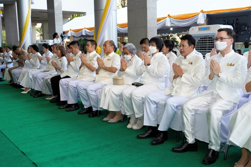 2567-02-09 พิธีเจริญพระพุทธมนต์สมโภชพระพุทธโสธร และบรรจุพระบรมสารีริกธาตุ