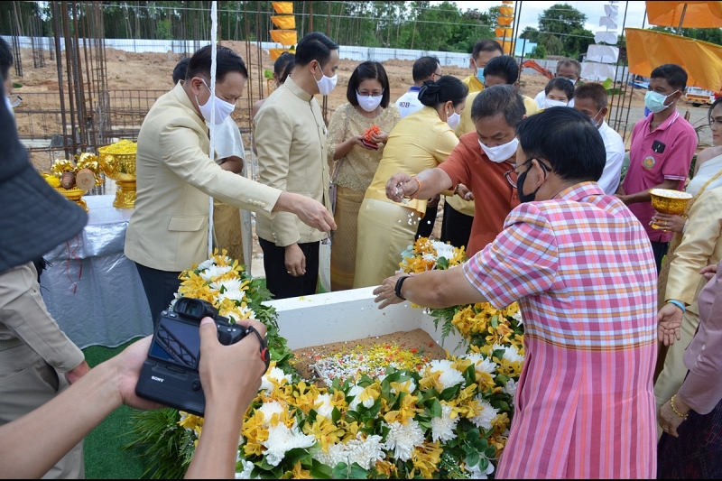 พิธีวางศิลาฤกษ์อาคารที่ทำการและอาคารชุดพักอาศัย สำนักตรวจเงินแผ่นดินจังหวัดสระแก้ว