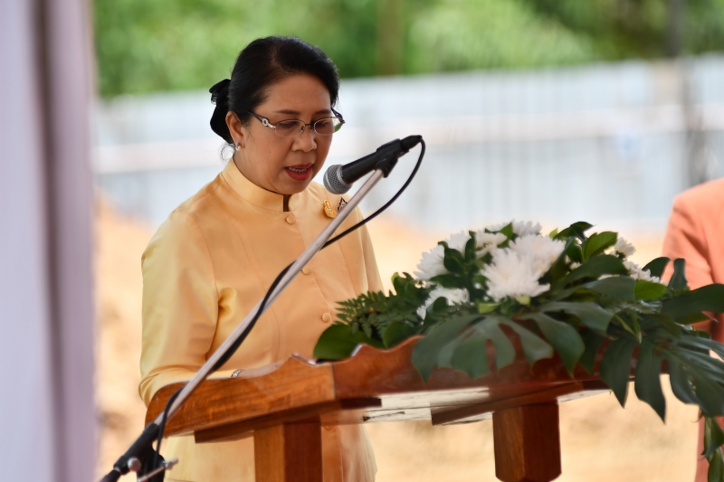 พิธีวางศิลาฤกษ์อาคารที่ทำการและอาคารชุดพักอาศัย สำนักตรวจเงินแผ่นดินจังหวัดสระแก้ว