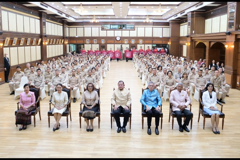 พิธีแสดงกตเวทิตาจิตในโอกาสครบวาระดำรงตำแหน่งกรรมการตรวจเงินแผ่นดิน  