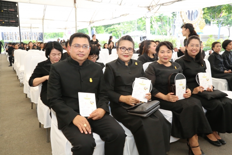 พิธีเจริญพระพุทธมนต์ ถวายพระราชกุศล