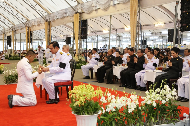 พิธีเจริญพระพุทธมนต์ ถวายพระราชกุศล