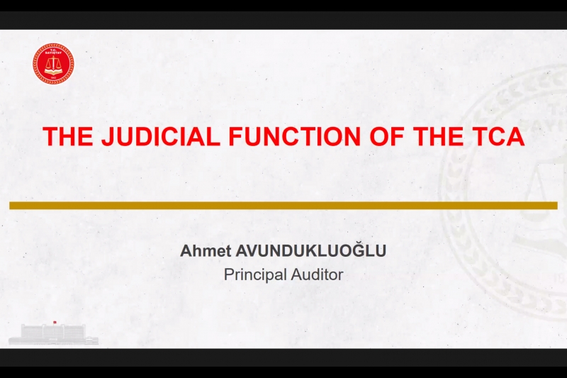 การศึกษาดูงานระหว่างประเทศ (Long–Distance Training) ระหว่างสำนักงานการตรวจเงินแผ่นดินและสำนักงานการตรวจเงินแผ่นดิน ประเทศตุรเคีย
