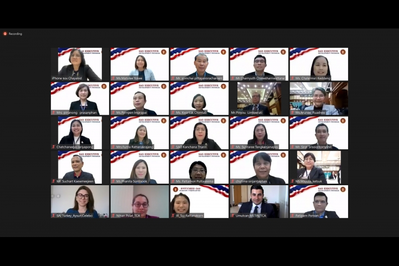 การศึกษาดูงานระหว่างประเทศ (Long–Distance Training) ระหว่างสำนักงานการตรวจเงินแผ่นดินและสำนักงานการตรวจเงินแผ่นดิน ประเทศตุรเคีย