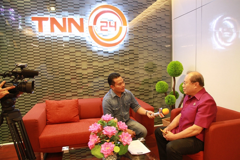 ผตง. ให้สัมภาษณ์ทางสถานีโทรทัศน์ TNN24