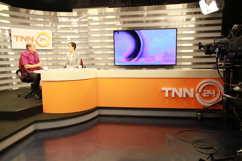 ผตง. ให้สัมภาษณ์ทางสถานีโทรทัศน์ TNN24