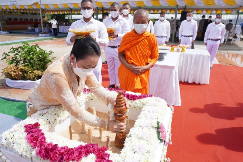 พิธีวางศิลาฤกษ์อาคารที่ทำการสำนักตรวจเงินแผ่นดินจังหวัดระนอง