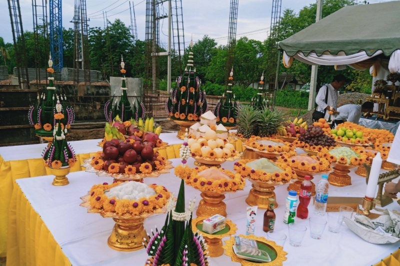 พิธีวางศิลาฤกษ์อาคารที่ทำการและอาคารชุดพักอาศัยสำนักตรวจเงินแผ่นดินจังหวัดชัยภูมิ