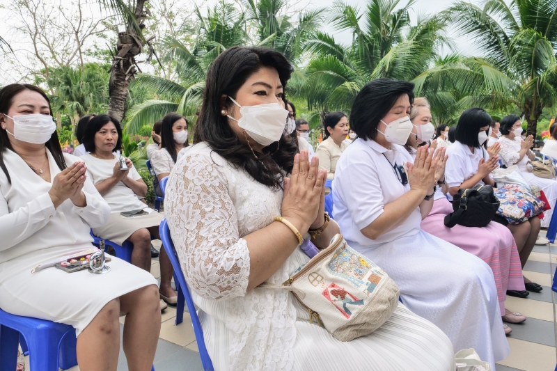 พิธีบวงสรวงดวงพระวิญญาณสมเด็จพระนเรศวรมหาราช ณ บริเวณวิหารสมเด็จพระนเรศวร วัดใหญ่ชัยมงคล จังหวัดพระนครศรีอยุธยา