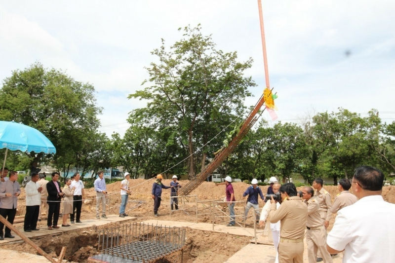 พิธีวางศิลาฤกษ์อาคารที่ทำการและอาคารชุดพักอาศัยสำนักตรวจเงินแผ่นดินจังหวัดชัยภูมิ