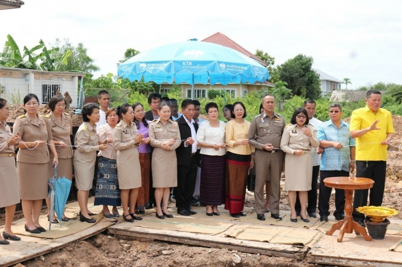 พิธีวางศิลาฤกษ์อาคารที่ทำการและอาคารชุดพักอาศัยสำนักตรวจเงินแผ่นดินจังหวัดชัยภูมิ