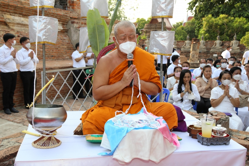 พิธีอธิษฐานจิตมวลสาร แผ่นจาร และแผ่นดวงชะตา 