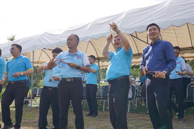 พิธีบรวงสรวงเนื่องในโอกาสครบรอบวันสถาปนา สตง. ครบ102 ปี