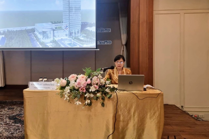 กรรมการตรวจเงินแผ่นดิน ให้เกียรติเป็นวิทยากรบรรยายโครงการพัฒนาศักยภาพการบริหารงานระดับชำนาญการพิเศษ