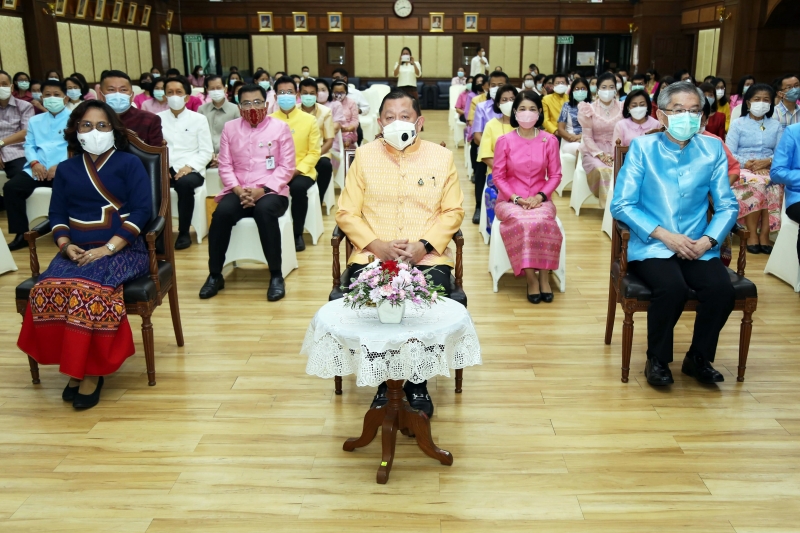 พิธีเจริญพระพุทธมนต์เพื่อความเป็นสวัสดิมงคล เนื่องในเทศกาลขึ้นปีใหม่ไทย (วันสงกรานต์) พุทธศักราช 2564