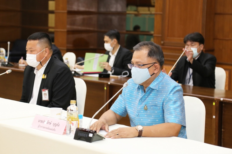 การประชุมเริ่มต้น (Kick Off) โครงการข้อตกลงคุณธรรมงานก่อสร้างอาคารที่ทำการสำนักงานการตรวจเงินแผ่นดิน (แห่งใหม่) พร้อมสิ่งก่อสร้