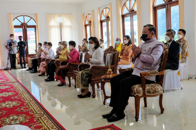 พิธีเปิดอาคารที่ทำการสำนักตรวจเงินแผ่นดินจังหวัดพังงา ณ จังหวัดพังงา