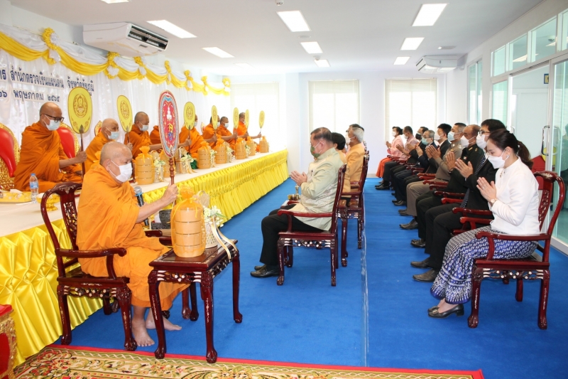 พิธีเปิดอาคารที่ทำการสำนักตรวจเงินแผ่นดินจังหวัดชัยภูมิ ณ จังหวัดชัยภูมิ